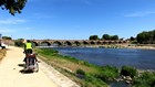 Loire à vélo : Pont de Loire à Nevers