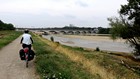 Loire à vélo : Arrivée sur Orléans