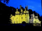 Loire à vélo : Le château de Rigny-Ussé by night