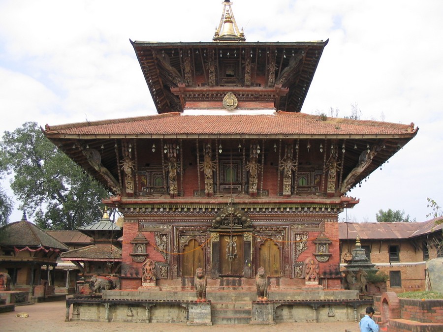 Entre Nagarkot et Bhaktapur - Temple de Changu Narayan