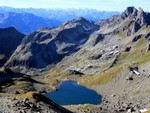 Le Lac de Presset (2514 m) depuis le Col de Grand Fond