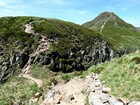 Tour des monts du Cantal : la brèche de Rolland