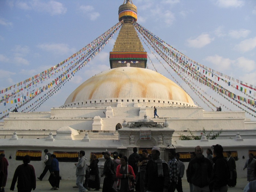 Boudha - Le grand Stupa
