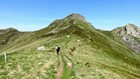 Tour des monts du Cantal : vers la Roche Taillade