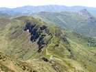 Tour des monts du Cantal : la crête de la brèche de Rolland