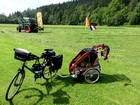 La Bavière à Vélo : Premier camping à la ferme