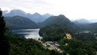 La Bavière à Vélo : Vue sur Alpsee et Shloss Hohenscwwangau