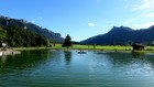 La Bavière à Vélo : Aschau, plan d'eau